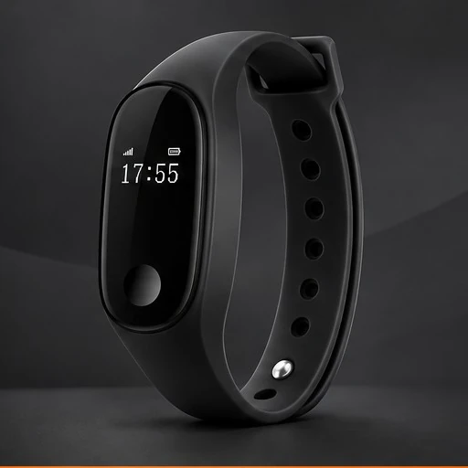 The Kavach Band in Onyx Black